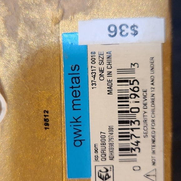 Monet necklace vintage gold color - Picture 5 of 5